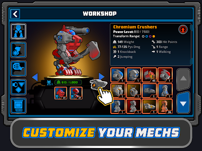 Super Mechs Apk Mod + OBB/Data for Android. 3