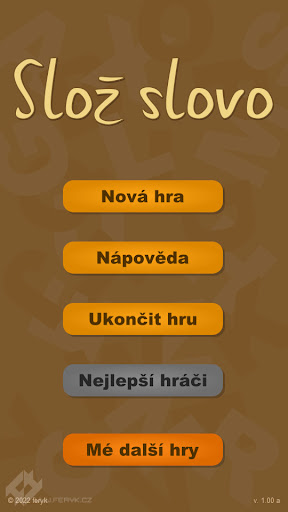 Slož slovo Screen 3