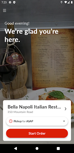 Bella Napoli Restaurant Screenshot 2 - AppWisp.com