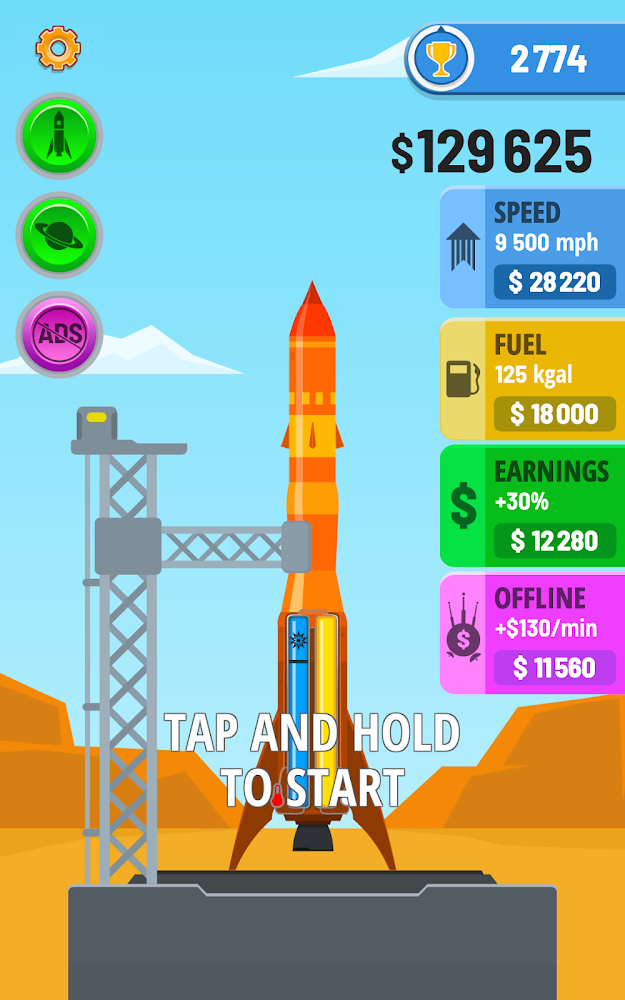 Rocket Sky! (Mod Money)