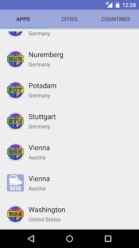 Topobyte Apps Screen 2