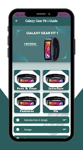 Galaxy Gear Fit 1 Guide