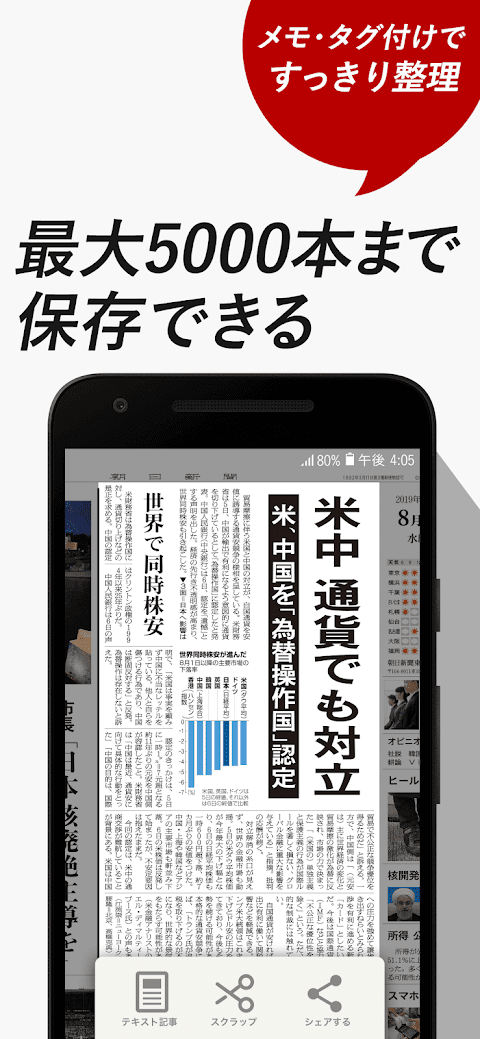 朝日新聞紙面ビューアーのおすすめ画像4
