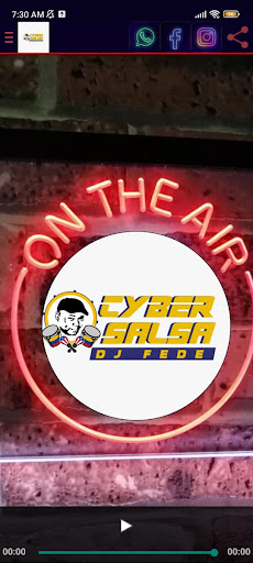 Android application Cyber Salsa screenshort