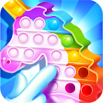 Pop It Fidget Flyer 3D Toys