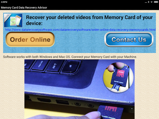 Memory Card Data Recovery Help