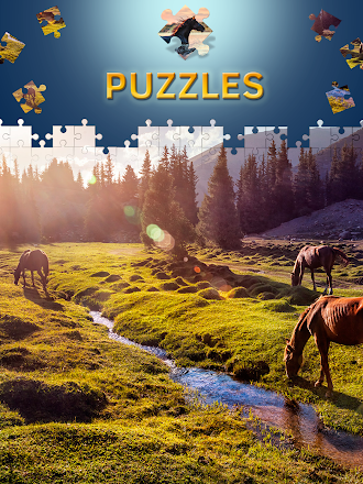 Game screenshot Horses Jigsaw Puzzles Free hack