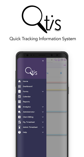 Android application MyQtis screenshort