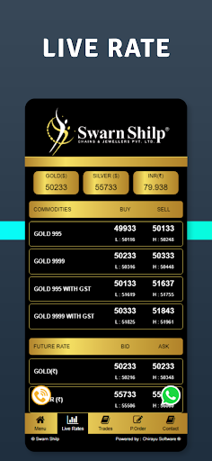 Android application SSC Bullion screenshort