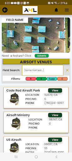 Airsoft 4 Life (A4L) Screen 3