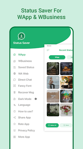 Status Saver & Video Saver Screen 3