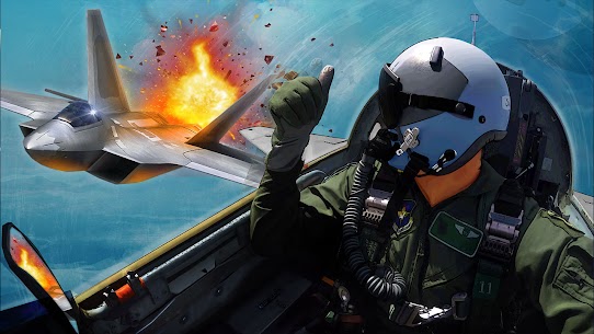 Ace Fighter: Modern Air Combat Jet Warplanes Apk Mod for Android [Unlimited Coins/Gems] 9