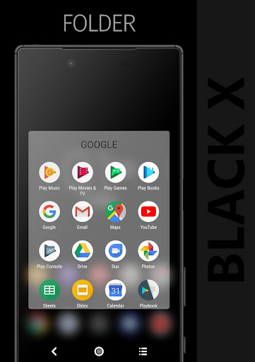 BLACK X Xperia Theme