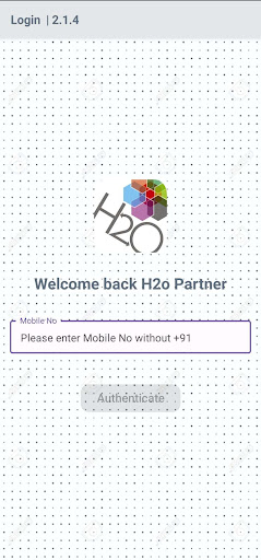 Android application Hexa H2O Partner screenshort