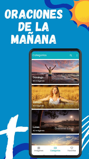 Android application Oracion de la mañana screenshort