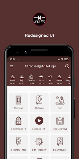 Android application 14 Stars screenshort