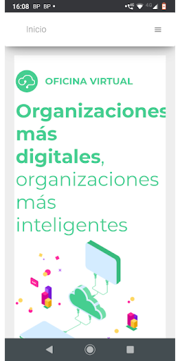 Android application San Patricio Oficina Virtual screenshort