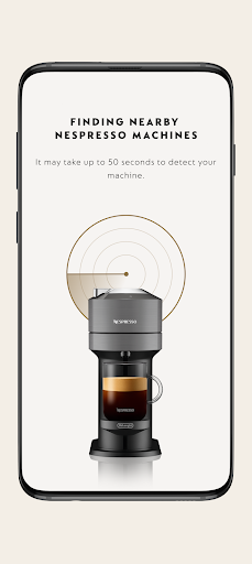 Screenshot of Nespresso