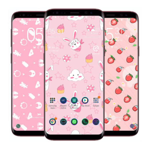 Cute Pink Wallpaper  Icon