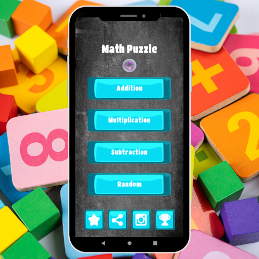 Android application Math Game: Learn by playing screenshort