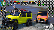 Offroad Jeep Driving Games Simのおすすめ画像1