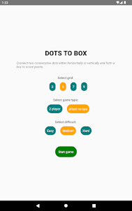 Dots to box