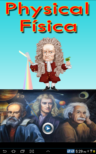 Android application Physics Pro screenshort