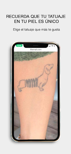 Android application TU-TATTOO screenshort