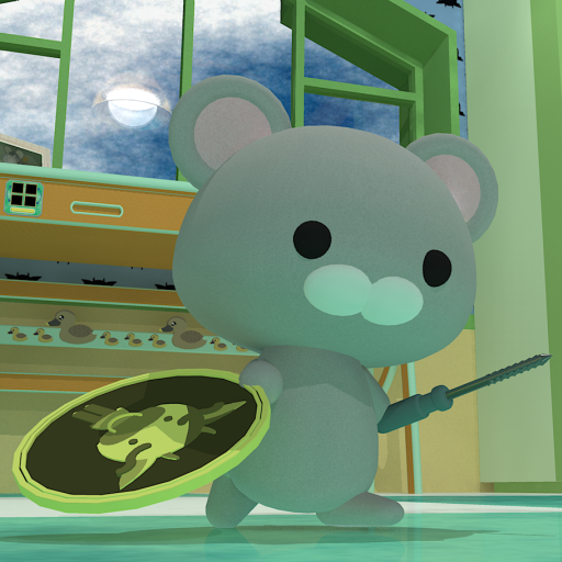 Chotto Escape 015  Secret maneuver of a mouse