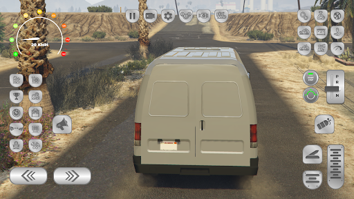 Minibus Gazelle Truck Driving Screen 2