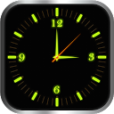 Baixar aplicação Glowing Clock Locker - Green Instalar Mais recente APK Downloader