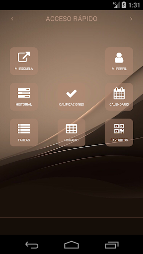 Android application Mi Escuela COBAEM Michoacán screenshort