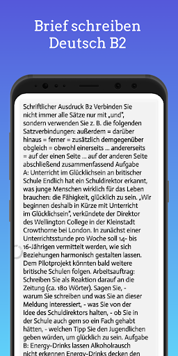 Brief schreiben Deutsch B2