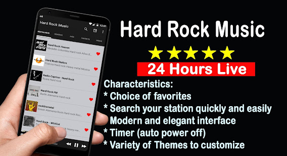 Hard rock music 1.0.9 APK screenshots 6