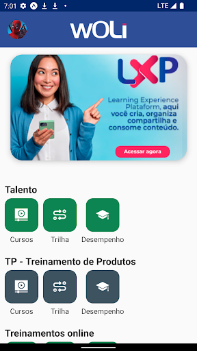 Woli Cursos Screen 2