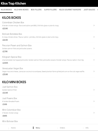 Kilos Trap Kitchen Liverpool