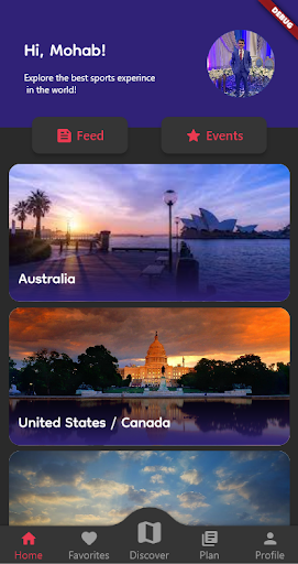 Android application Spotkr Egypt screenshort