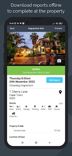 Android application Halo Inspections screenshort