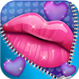 Kissing Lips Fun Test Game icon