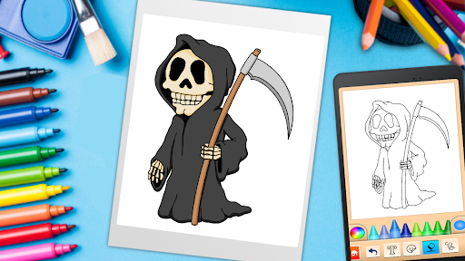 How to Draw Halloween | Colori Screen 3