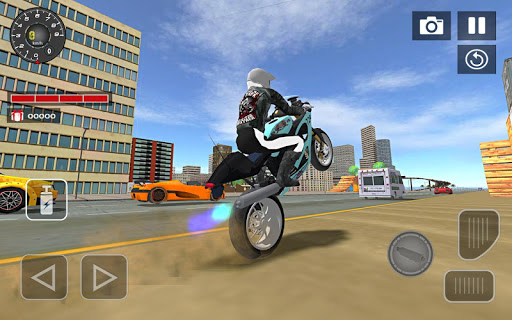 Sports bike simulator Drift 3D