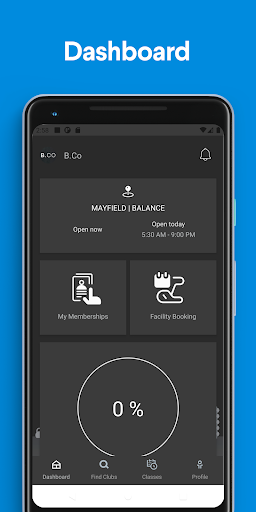 Android application B.Co screenshort