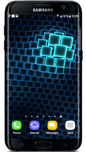 Neon Cubes 3D Live Wallpaper APK (Paid) 3
