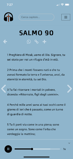 Audio Bibbia Screen 3
