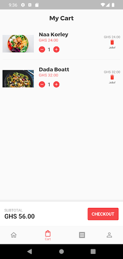 Chowhub Screen 2