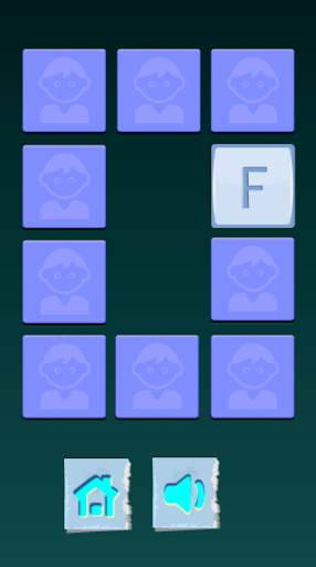 Juego de Memoria  El Alfabeto en Ingles