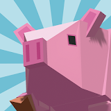 Cow Pig Run Tap: The Infinite Running Adventure icon