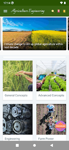 Android application Agriculture Engineering screenshort