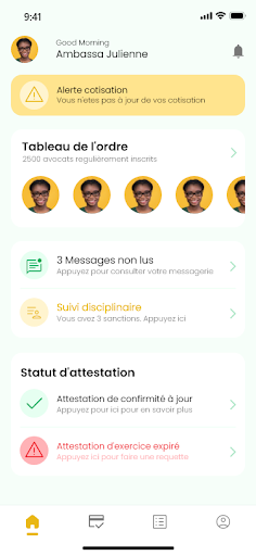 Barreau du Cameroun Screen 2