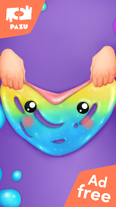 Captura de Pantalla 3 Hacer squishy slime para niños android